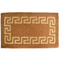 Outdoor Coconut Fiber Greek Key Door Mat 26 X 16