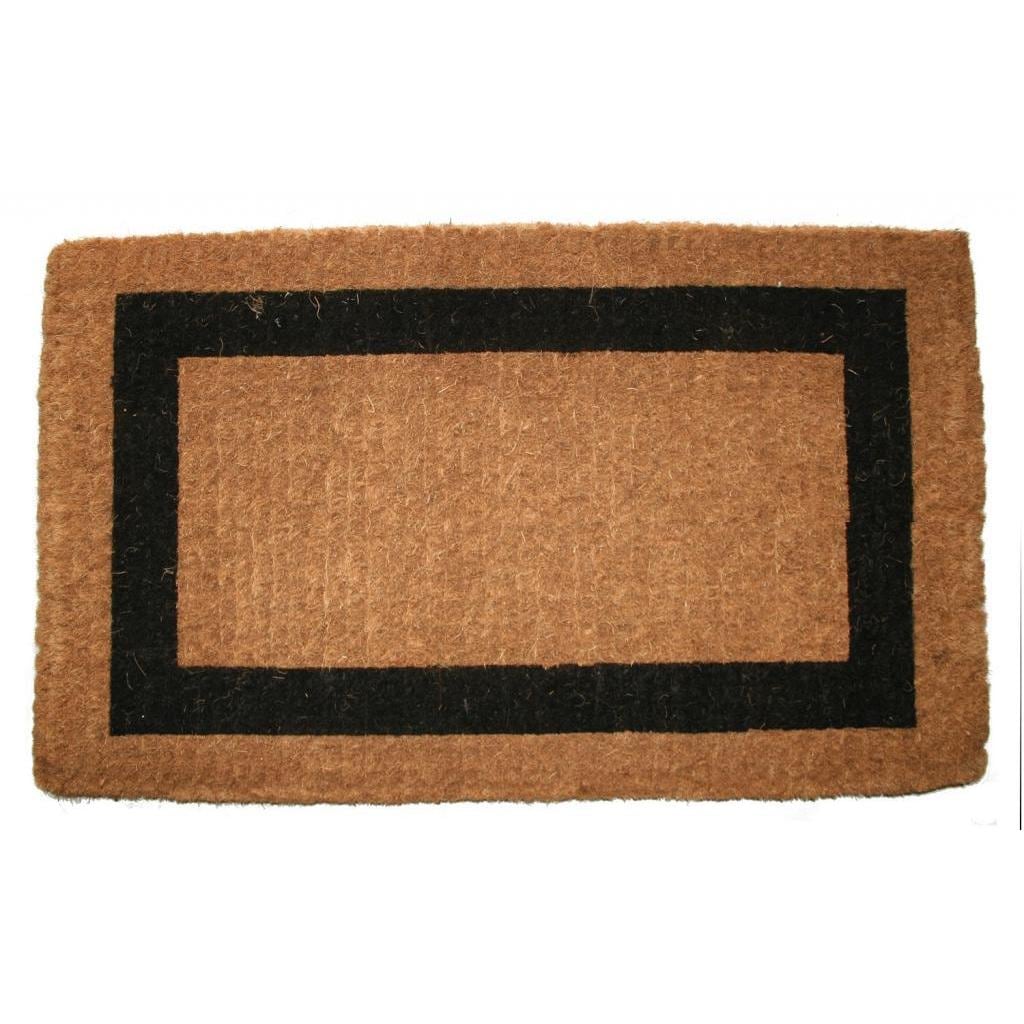 Outdoor Coconut Fiber Single Border Mat 110 X 3