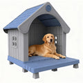 Outdoor Dog House Durable All Weather Large Dog House For Backyard Patio And Indoor Use