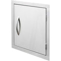 Cal Flame Outdoor Kitchen 18 In. Stainless Steel Vertical Storage Door
