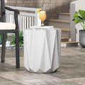 Outdoor Lightweight Concrete Side Table 18.52