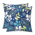 Outdoor Pillow Tropical Leaf Set Of 2