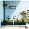 Outdoor Raised Planter Box Garden Bed With Open Bottom For Vegetables