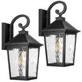Outdoor Waterproof Porch Lights Medium Size 2 Pack