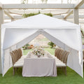 Outdoors Waterproof Tent With Spiral Tubes White 2 Styles