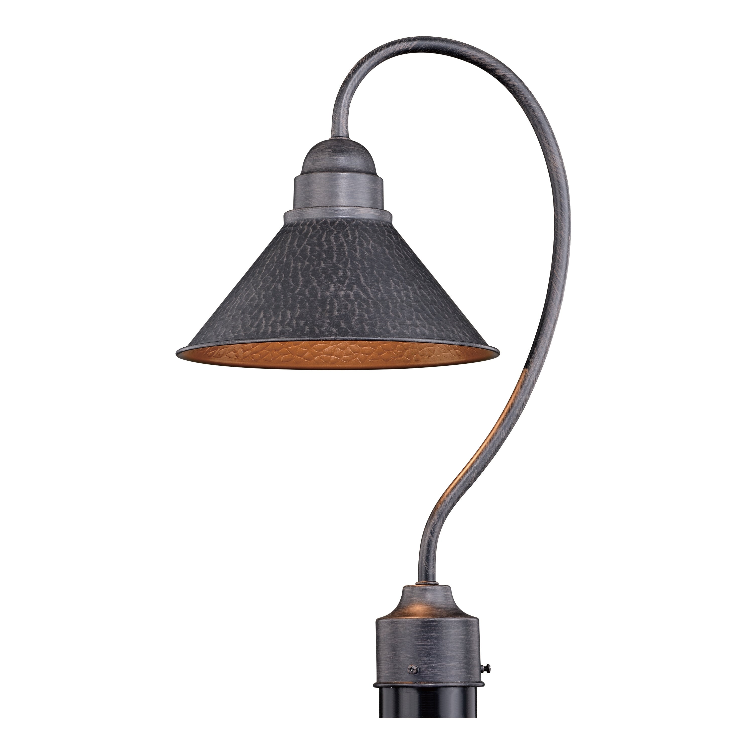 Vaxcel Outland 10 Outdoor Post Light Aged Iron