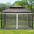 Outsunny Replacement Mosquito Netting For 10 X 12 Gazebo