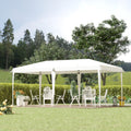 Outsunny Easy Pop Up Canopy Party Tent 10 X 20 Feet N A