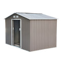 Outsunny Outdoor Metal Garden Storage Shed