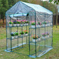 Outsunny 5 X 5 X 6 Portable Walk In Garden Steeple Greenhouse