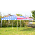 Outsunny Pop Up Canopy Shelter Party Tent With Mesh Walls