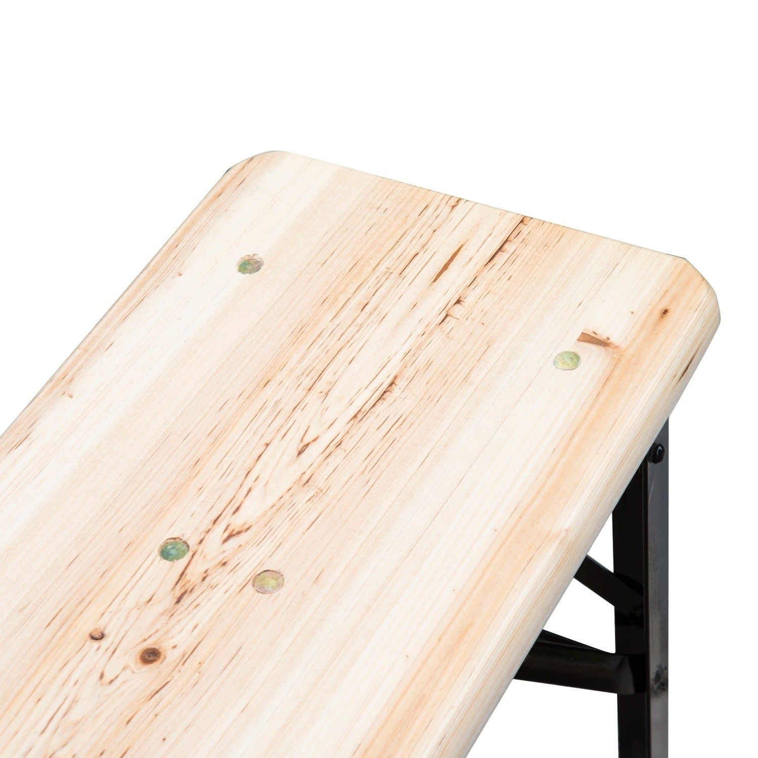 Outsunny Wooden Outdoor Folding Picnic Table Set