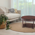 Oval Condo Apartment Coffee Table