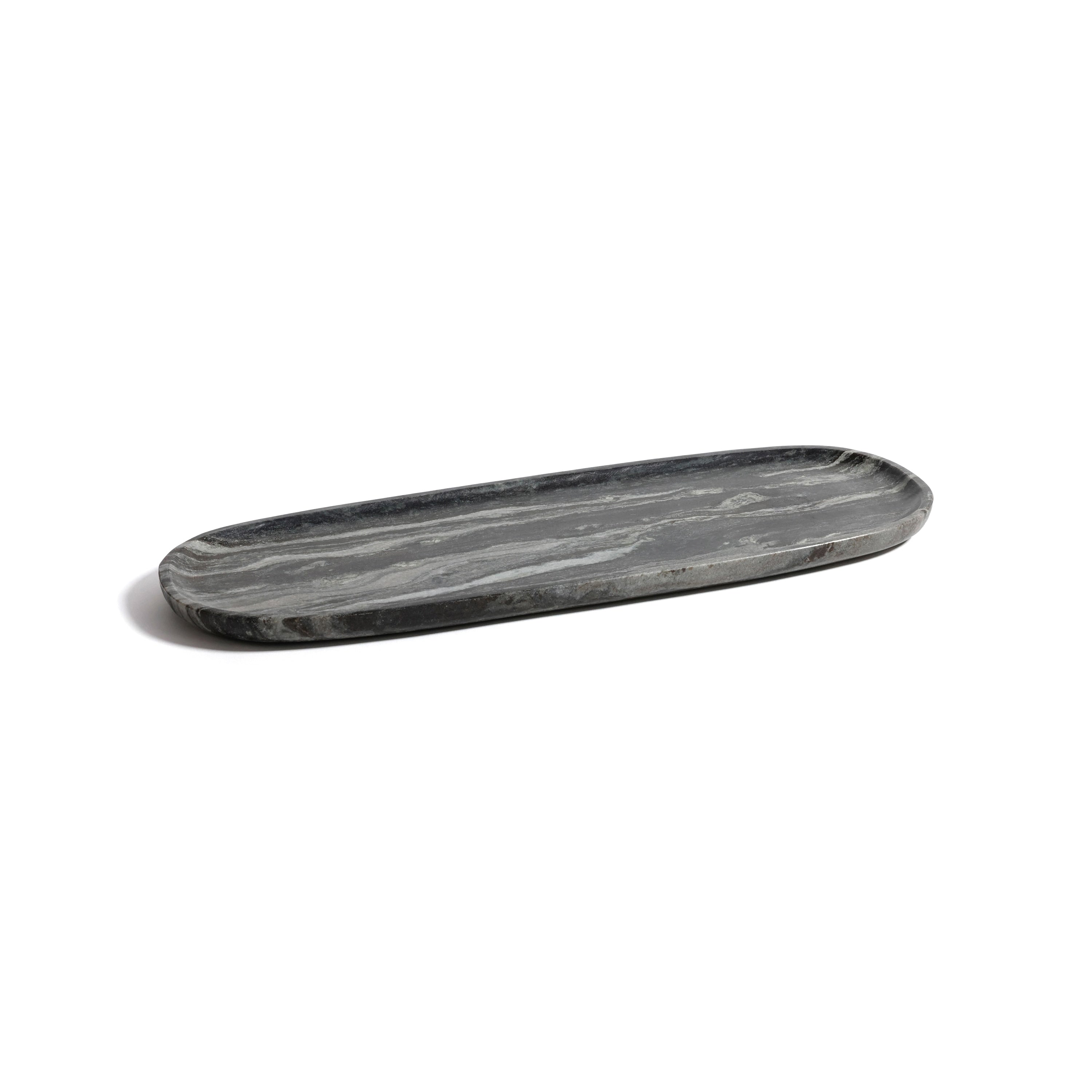 Oval Marble Serving Tray