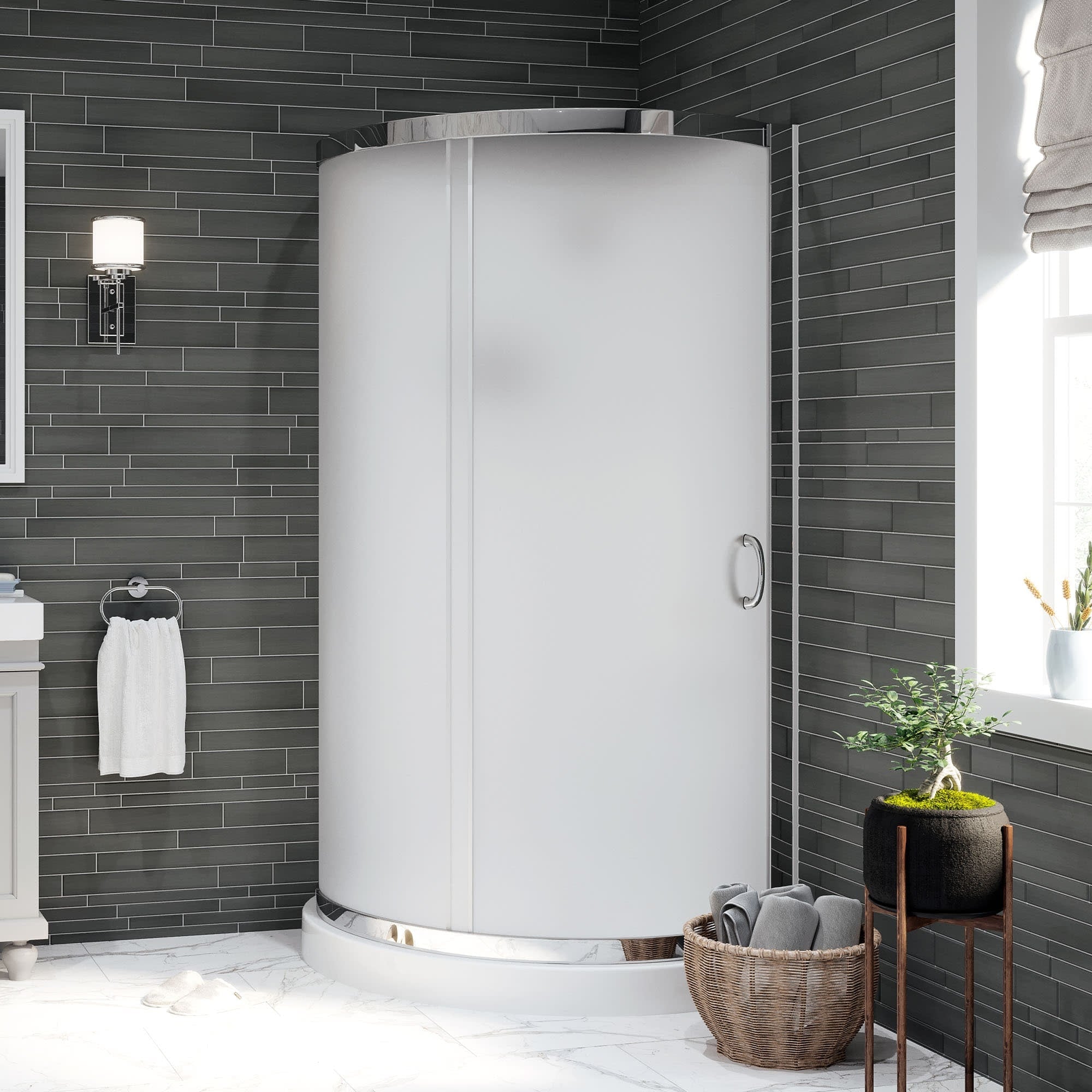 Ove Decors 15Ska Brf340 Breeze 77 1 2 High X 40 1 16 Wide Sliding