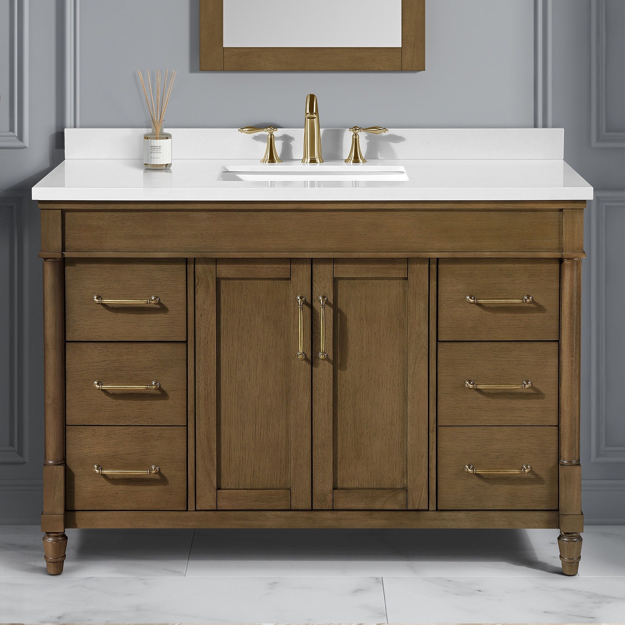 Ove Decors 15Vva High48 Salisbury 48 Free Standing Single Basin