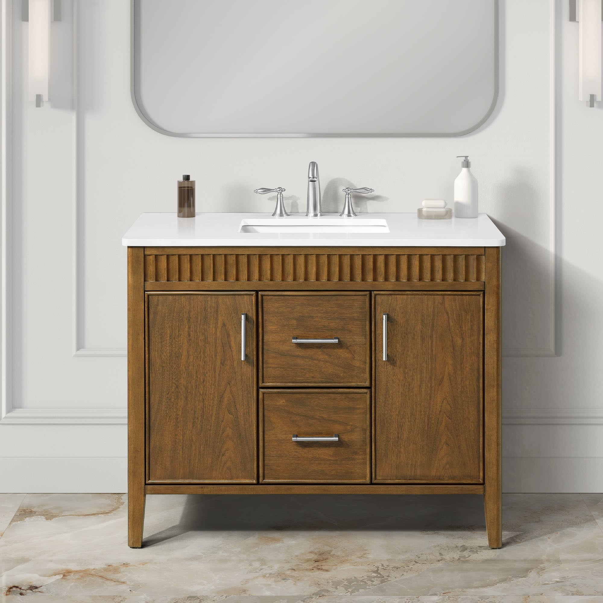 Ove Decors Juliette 42R Juliette 42 Free Standing Single Basin Vanity