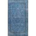 Over Dye Floral Hamedan Persian Area Rug Wool Handmade Carpet 68 X 96