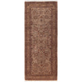 Overdyed Hand Knotted Wool Modern Contemporary Beige Runner 2 8 X 6 7