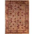 Overdyed Hand Knotted Wool Modern Contemporary Brown Area Rug 10 0 X 13 10