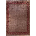 Overdyed Hand Knotted Wool Modern Contemporary Brown Area Rug 10 1 X 14 6