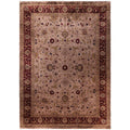 Overdyed Hand Knotted Wool Modern Contemporary Brown Area Rug 10 3 X 13 10