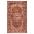Overdyed Hand Knotted Wool Modern Contemporary Brown Area Rug 2 8 X 4 3