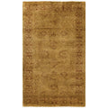 Overdyed Hand Knotted Wool Modern Contemporary Brown Area Rug 3 1 X 5 2
