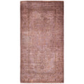 Overdyed Hand Knotted Wool Modern Contemporary Brown Area Rug 3 1 X 5 5