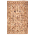 Overdyed Hand Knotted Wool Modern Contemporary Brown Area Rug 3 2 X 5 2