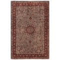Overdyed Hand Knotted Wool Modern Contemporary Brown Area Rug 4 7 X 7 0