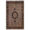 Overdyed Hand Knotted Wool Modern Contemporary Brown Area Rug 4 8 X 7 1