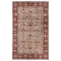 Overdyed Hand Knotted Wool Modern Contemporary Brown Area Rug 4 8 X 7 5