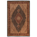 Overdyed Hand Knotted Wool Modern Contemporary Brown Area Rug 6 0 X 9 4