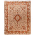 Overdyed Hand Knotted Wool Modern Contemporary Brown Area Rug 6 3 X 8 10