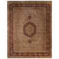 Overdyed Hand Knotted Wool Modern Contemporary Brown Area Rug 8 1 X 10 5