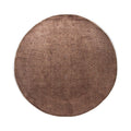Overdyed Hand Knotted Wool Modern Contemporary Brown Area Rug 8 2 X 8 3