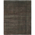 Overdyed Hand Knotted Wool Modern Contemporary Brown Area Rug 8 3 X 10 2