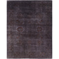 Overdyed Hand Knotted Wool Modern Contemporary Brown Area Rug 9 0 X 11 9