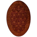 Overdyed Hand Knotted Wool Modern Contemporary Gold Area Rug 6 1 X 9 1