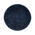 Overdyed Hand Knotted Wool Modern Contemporary Gray Area Rug 6 1 X 6 1