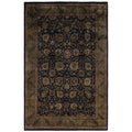 Overdyed Hand Knotted Wool Modern Contemporary Gray Area Rug 6 3 X 9 6