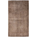 Overdyed Hand Knotted Wool Modern Contemporary Green Area Rug 3 2 X 5 2