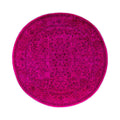Overdyed Hand Knotted Wool Modern Contemporary Pink Area Rug 8 3 X 8 4