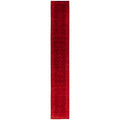 Overdyed Hand Knotted Wool Modern Contemporary Pink Runner 2 7 X 18 5