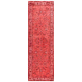 Overdyed Hand Knotted Wool Modern Contemporary Pink Runner 2 8 X 7 6