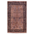Overdyed Hand Knotted Wool Modern Contemporary Purple Area Rug 2 8 X 4 4