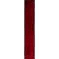 Overdyed Hand Knotted Wool Modern Contemporary Red Runner 2 7 X 15 1