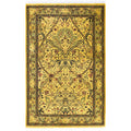 Overdyed Hand Knotted Wool Modern Contemporary Yellow Area Rug 2 7 X 4 1