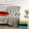 Boon Oversized Derby Double Sided Faux Fur Throw
